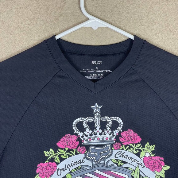 Fox Racing Womens M Performance Long Sleeve Top The Original Champion Style - Picture 2 of 10